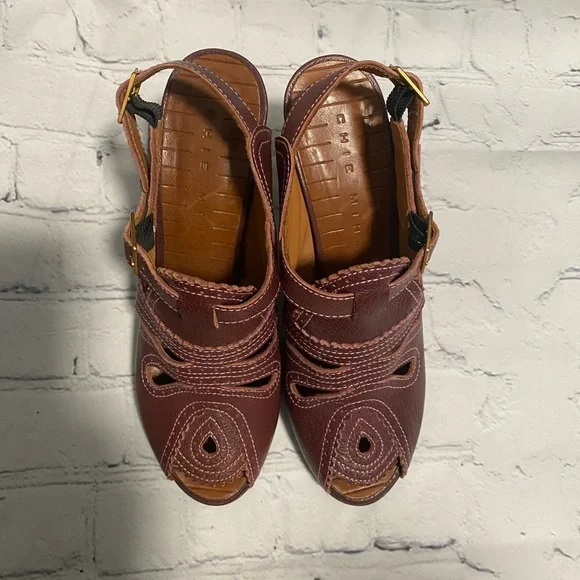 Chie Mihara retro leather heels - Picture 5 of 9